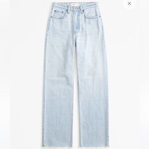 Abercrombie High Rise Loose Jeans